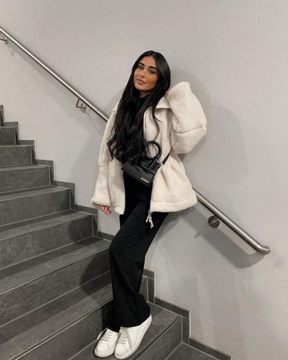 Kaja | Soft Teddy Coat