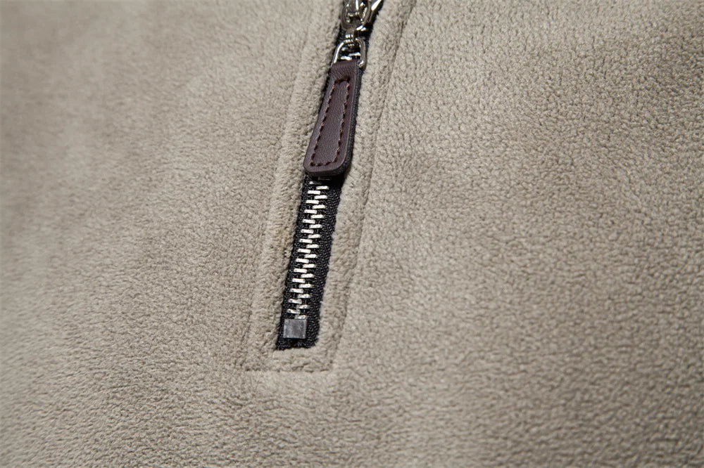 Eleganter Quarter-Zip Pullover